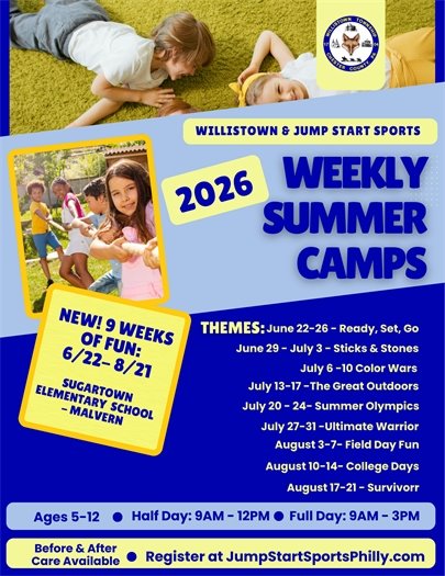 Summer Camp Registration Now Open