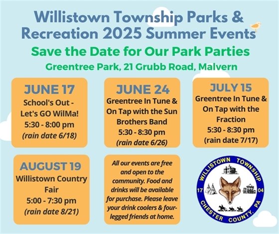 2025 Summer Park Parties