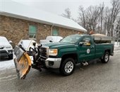 Plow Truck with Salt 